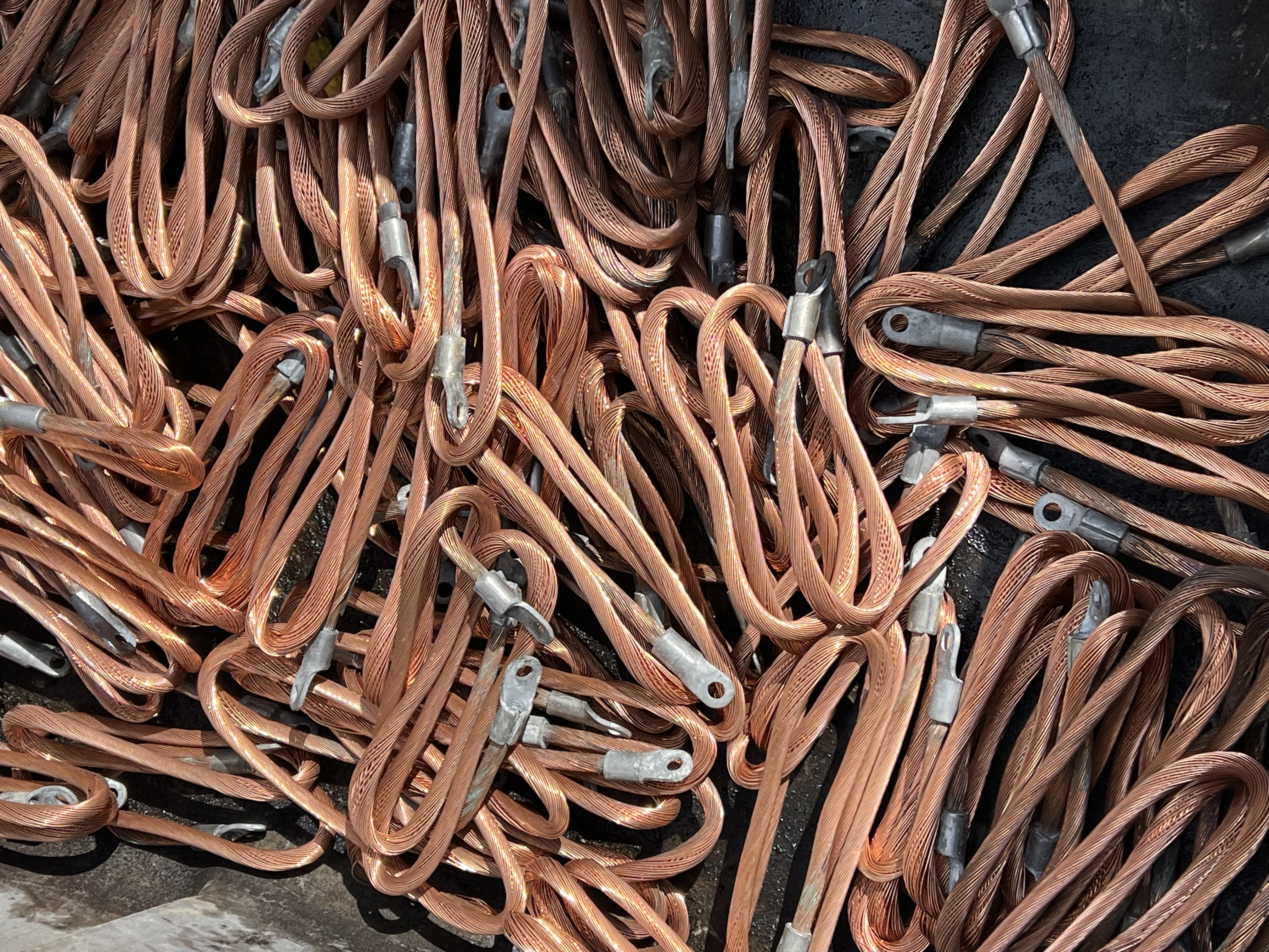 Copper wire and aluminium scrap